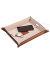 BEY-BERK LEATHER VALET & CHARGING STATION