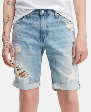mens cut off jean shorts