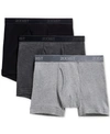 2(X)IST 2(X)IST MEN'S UNDERWEAR, ESSENTIALS BOXER BRIEF 3 PACK