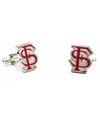 Cufflinks, Inc Florida State University Seminoles Cufflinks In Red