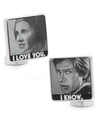 Cufflinks, Inc I Love You I Know Cufflinks In Gray