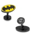 Cufflinks, Inc Transparent Enamel Batman Cufflinks In Yellow