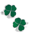 Cufflinks, Inc Clover Cufflinks In Green