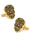 Cufflinks, Inc Day Of The Dead Cufflinks In Gold
