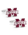 Cufflinks, Inc Mississippi State Bulldogs Cufflinks In Red
