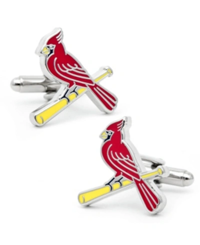 Cufflinks, Inc St. Louis Cardinals Cufflinks In Red