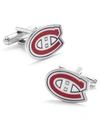 Cufflinks, Inc Montreal Canadians Cufflinks In Red