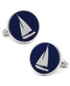 Cufflinks, Inc Sailboat Cufflinks In Blue