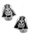 Cufflinks, Inc Recessed Matte Darth Vader Head Cufflinks In Black