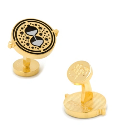 Cufflinks, Inc X Harry Potter Hermione's Time Turner Cufflinks In Gold