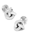 Cufflinks, Inc Sterling Knot Cufflinks In Silver