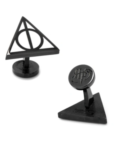 Cufflinks, Inc Deathly Hallows Cufflinks In Black