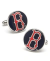 Cufflinks, Inc Classic Boston Sox Cuff Links In Red