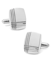 CUFFLINKS, INC STAINLESS STEEL TARTAN PLAID CUFFLINKS