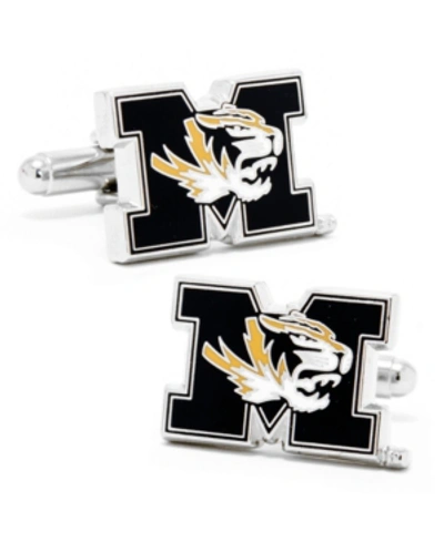 Cufflinks, Inc University Of Missouri Tigers Cufflinks In Black