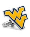 Cufflinks, Inc West Virginia Mountaineers Cufflinks In Yellow