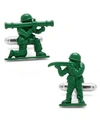 Cufflinks, Inc Army Men Cufflinks In Green