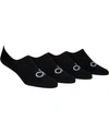 Calvin Klein Men's 4-pk. Logo Liner Socks In Black