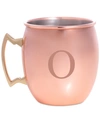 BEY-BERK MONOGRAMMED MOSCOW MULE MUG