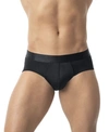 Leo Men's Padded Butt Enhancer Brief In Black