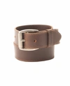 Levi's Distressed Leather Men's Jean Belt In Brown