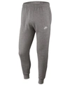Nike Club Pocket Fleece Joggers In Charcoal Heather