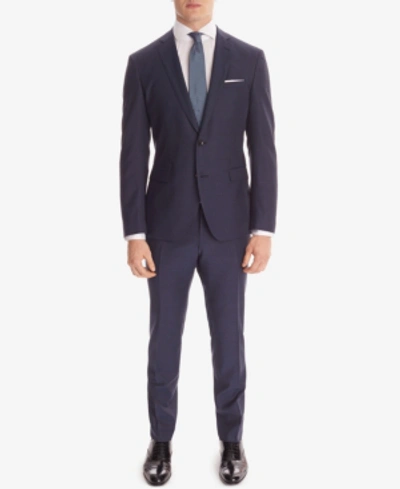Hugo Boss Boss  Men's Extra-slim-fit Virgin Wool Suit In Highblue