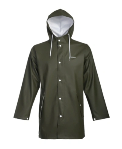 Tretorn Unisex Rain Jacket In Evergreen