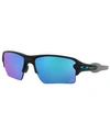 Oakley Nfl Collection Sunglasses, Carolina Panthers Oo9188 59 Flak 2.0 Xl In Det Matte Black/prizm Sapphire