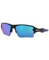 Oakley Nfl Collection Sunglasses, Carolina Panthers Oo9188 59 Flak 2.0 Xl In Dal Matte Black/prizm Sapphire