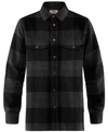Fjall Raven Canada Buffalo Check Button-up Shirt In Black