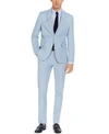 KENNETH COLE UNLISTED BY KENNETH COLE MEN'S SLIM-FIT STRETCH CHAMBRAY SUIT, CREATED FOR MACY'S