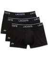LACOSTE MEN'S TRUNK, PACK OF 3