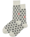 HOT SOX MEN'S PEACE CREW SOCKS