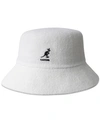 Kangol Men's Bermuda Terry Boucle Bucket Hat In White