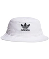 Adidas Originals Originals Washed Bucket Hat In White