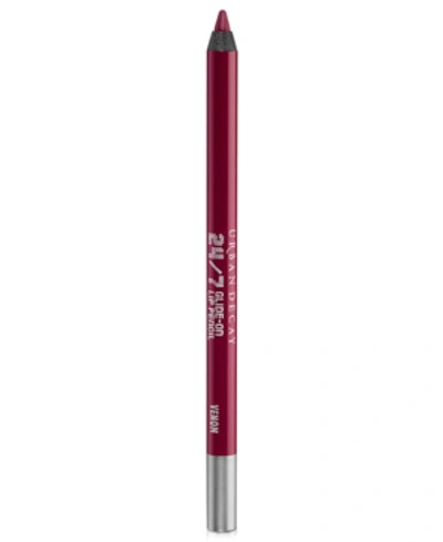 Urban Decay Vice 24/7 Glide-on Lip Liner Pencil In Venom (rich Plum)