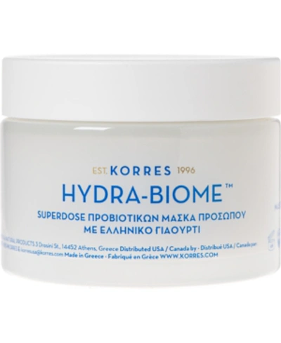 Korres Hydra-biome Probiotics Superdose Face Mask With Real Greek Yoghurt 100 Ml. In N,a