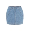 PHILOSOPHY DI LORENZO SERAFINI HIGH-RISE DENIM MINISKIRT,P00462451