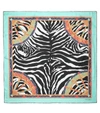 DOLCE & GABBANA ZEBRA-PRINT SILK SCARF,P00451072