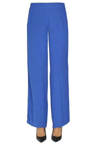 Sweet Matilda Crepã¨ Trousers In Blue