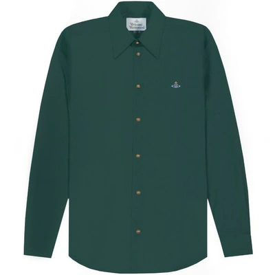 Vivienne Westwood Single Button Shirt Colour: Green