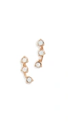 MADEWELL SEMI STONE GEMSTONE STUDS