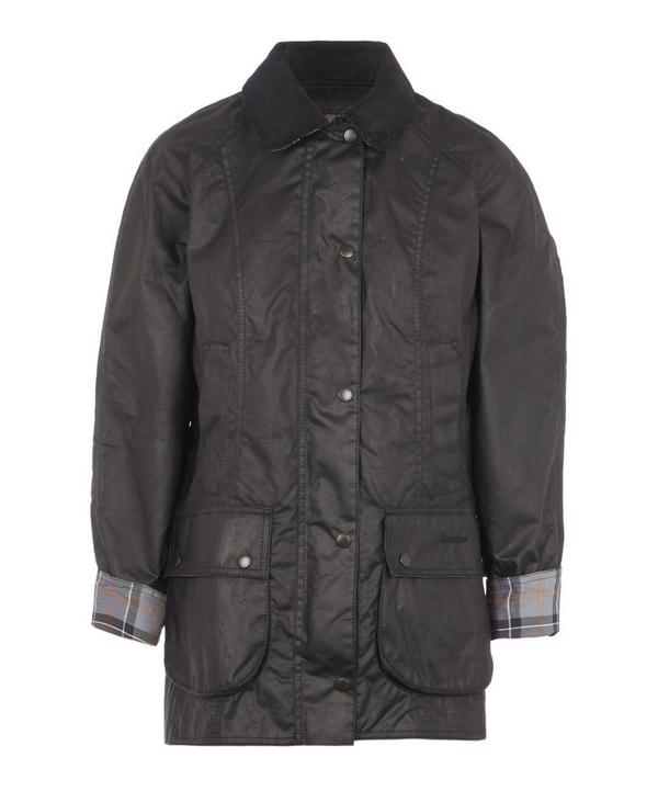 Barbour Beadnell Wax Two-pocket Jacket In Black | ModeSens