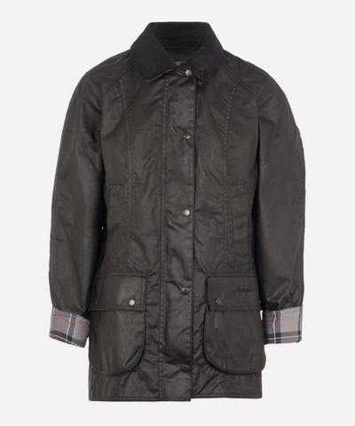 BARBOUR BARBOUR WOMEN'S BEADNELL WAX TWO-POCKET JACKET,000701012