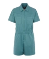 APC HARRIMAN COTTON-BLEND PLAYSUIT,000645336