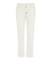 AG ISABELLE BUTTON-UP STRAIGHT-LEG JEANS,000640300