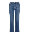 RE/DONE 70S CROP BOOTCUT JEANS,000649026