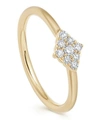 ASTLEY CLARKE 14CT GOLD INTERSTELLAR CLUSTER DIAMOND RING,000705478