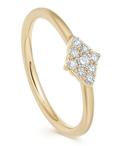 Astley Clarke Interstellar Cluster 14ct Yellow-gold And Diamond Ring In 14ct Yellow Gold